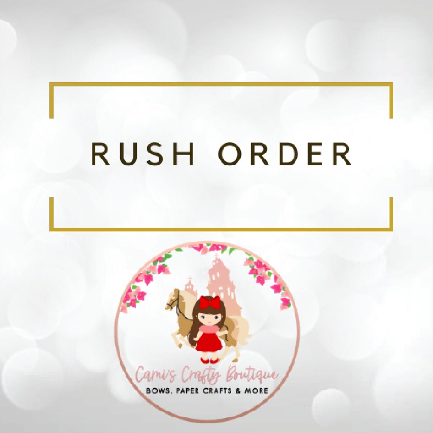 Rush Order Fee